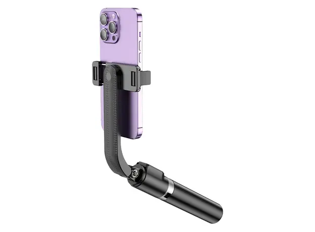 მობილურის სამაგრი Hoco K20 Prior live broadcast holder Black, 4 image