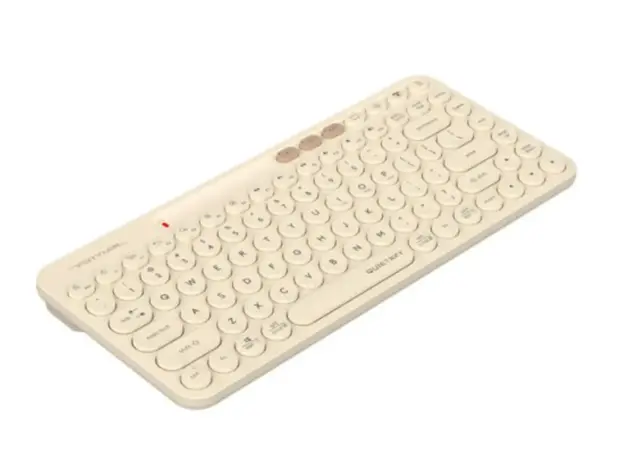 კლავიატურა: A4Tech Fstyler FBK36C AS Bluetooth & 2.4G Keyboard Cafe Latte, 5 image