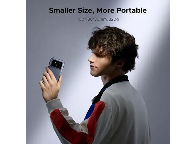 პორტატული დამტენი UGREEN PB572 (45327) Uno, 10000mAh, Magnetic Wireless Power Bank, Grey, 9 image