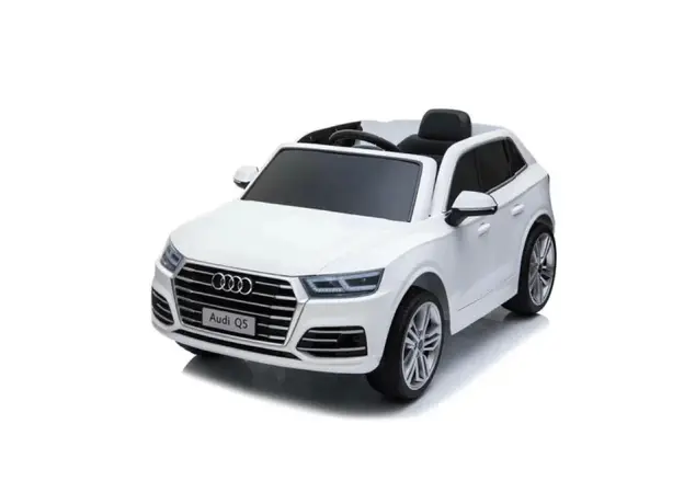 საბავშვო ელექტრო მანქანა Audi Q5B-W/ 2 ადგილიანი.კაუჩუკის საბურავით,რბილი სკამით, 4 image