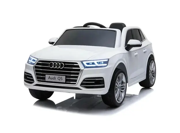 საბავშვო ელექტრო მანქანა Audi Q5B-W/ 2 ადგილიანი.კაუჩუკის საბურავით,რბილი სკამით, 3 image