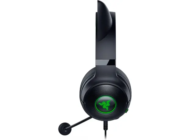 ყურსასმენი Razer RZ04-04730100-R3M1 Kraken Kitty V2, Gaming Headset, Wired, USB, Black, 5 image