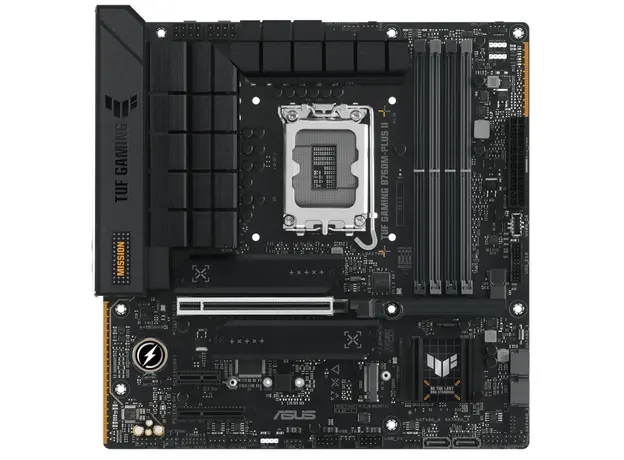 დედა დაფა Asus TUF 90MB1HD0-M0EAY0 GAMING B760M-PLUS II, LGA 1700, DDR5, 192GB, 2 image
