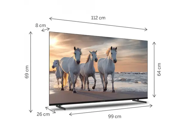 ტელევიზორი THOMSON LD50UDS-F1W BLACK (50", 3840X2160), 4 image