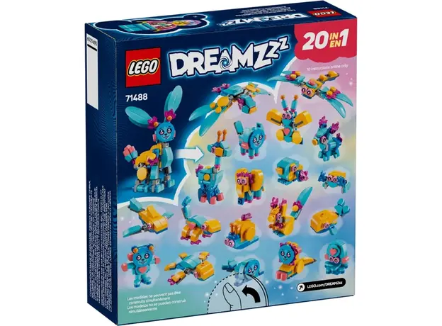 ლეგო LEGO Constructor DREAMZzz Bunchu's Creative Animal Adventures, 3 image