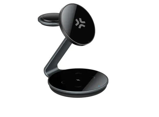 უსადენო დამტენი Celly EVO 15W Magnetic Wireless Charger Black