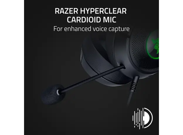 ყურსასმენი Razer RZ04-04730100-R3M1 Kraken Kitty V2, Gaming Headset, Wired, USB, Black, 8 image