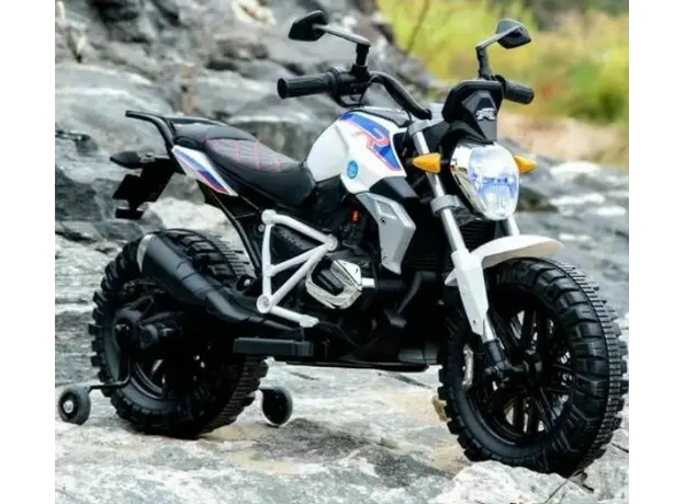 ბავშვის ელექტრო მოტოციკლი 608W ტყავის სავარძლითა და კაუჩუკის საბურავებით, 3 image