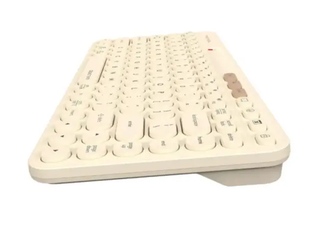 კლავიატურა: A4Tech Fstyler FBK36C AS Bluetooth & 2.4G Keyboard Cafe Latte, 6 image