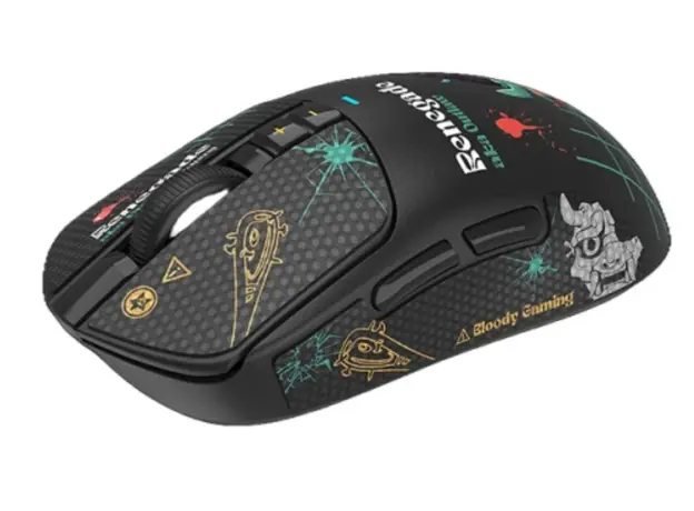 მაუსი A4Tech Bloody R72 Ultra Duo Dual Mode Wireless Gaming Mouse Renegade Midnight, 4 image