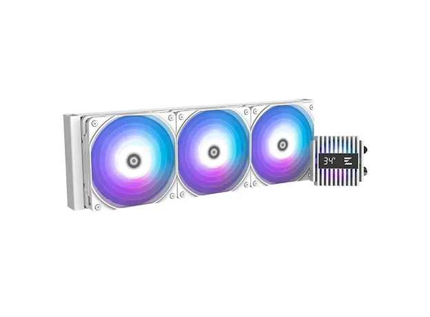ქულერი Zalman LCS Alpha 2 A36 ARGB, LGA1700, 1200, 115x, AM5, AM4, TDP 360W, white, 4 image