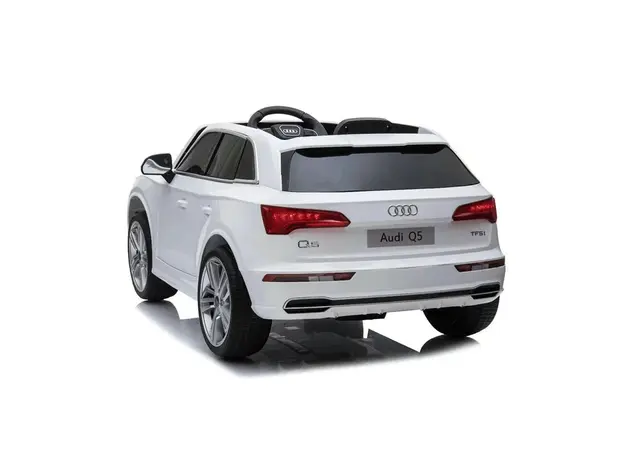 საბავშვო ელექტრო მანქანა Audi Q5B-W/ 2 ადგილიანი.კაუჩუკის საბურავით,რბილი სკამით, 8 image