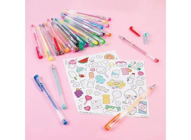 კალმების ნაკრები Make It Real 12057MR 3C4G, Scented Gel Pens, 6 image