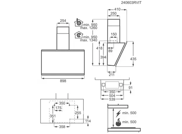 გამწოვი AEG GV77D91SB, 4 image