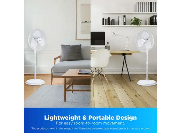 ვენტილატორი Midea FS40-19M, 40W, Fan, White, 3 image