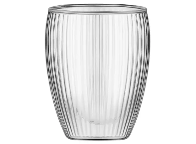 Mug Set Ardesto AR2635BN, 350ml, 2pcs, Double Wall Mug Set, Transparent, 2 image