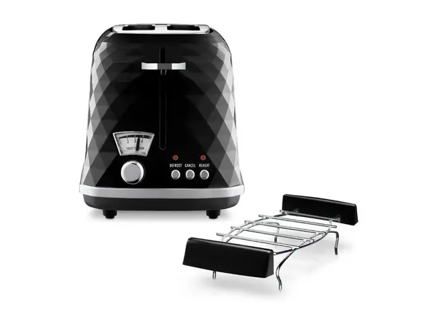 ტოსტერი Delonghi CTJ2103.BK+BUN WARMING RACK, 4 image