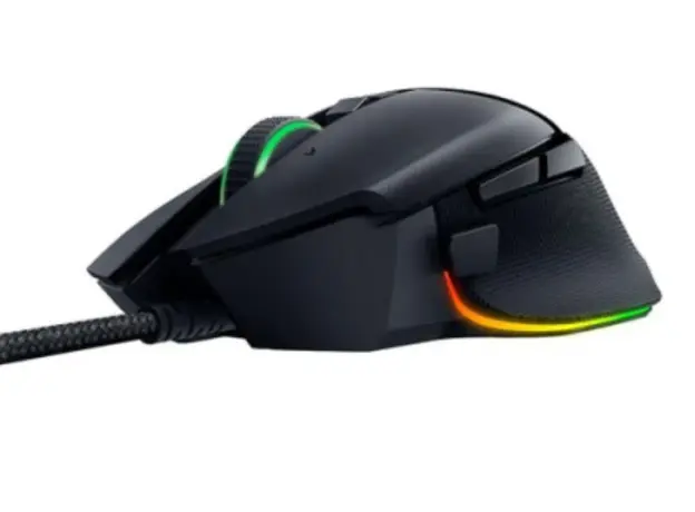 მაუსი Razer Mouse Basilisk V3 35K, RGB, USB-A, black, 4 image