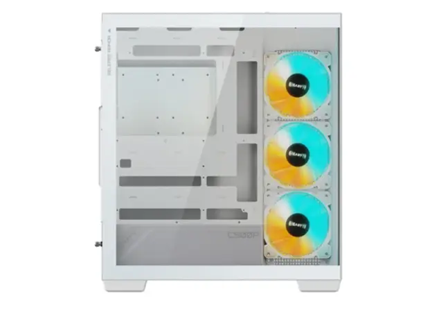 ქეისი Gigabyte C500 PANORAMIC STEALTH ICE 4x120mm ARGB Fans Mid Tower White - C500PI ST, 4 image