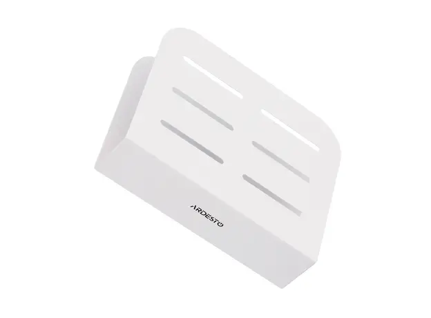 ხელსახოცის ჩასადები Ardesto Napkin holder Midori 15х4х12.5cm, metal, white, 5 image