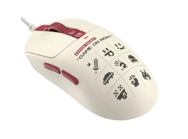 მაუსი A4Tech Bloody W72 Ultra Lightweight Gaming Mouse Pixels Red, 3 image