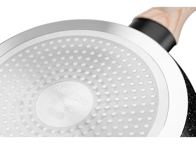 ტაფა Ardesto Deep Fry pan Midori 28cm, aluminium, black, 7 image