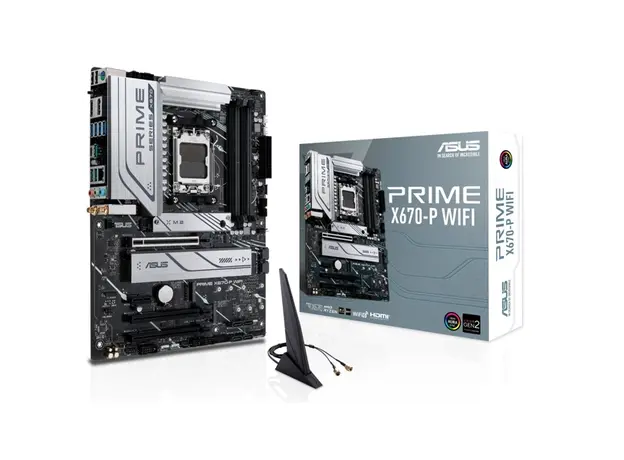 დედა დაფა Asus 90MB1BV0-M0EAY0 PRIME X670-P WIFI, AM5, DDR5, 128GB, 6 image