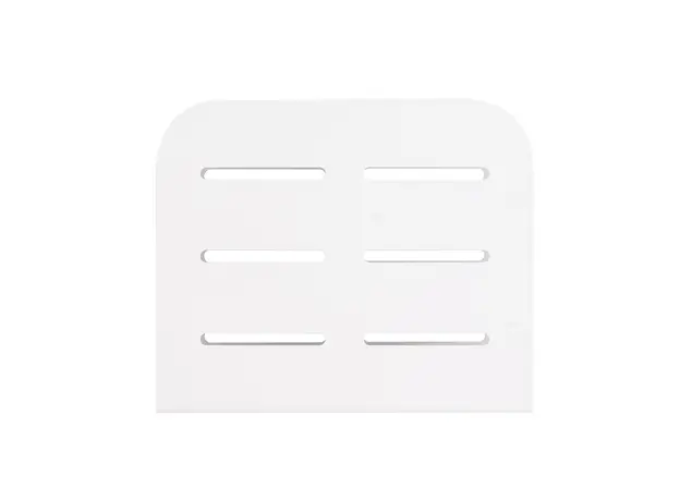 ხელსახოცის ჩასადები Ardesto Napkin holder Midori 15х4х12.5cm, metal, white, 4 image