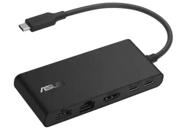 დოქ სადგური ASUS Docking station, External Box/ ASUS Dual 4K USB-C Dock DC201