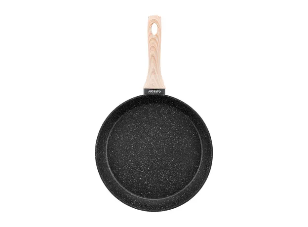 ტაფა Ardesto Deep Fry pan Midori 28cm, aluminium, black, 4 image