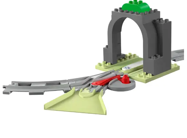 ლეგო LEGO Constructor DUPLO Town Train Tunnel and Tracks Expansion Set, 3 image