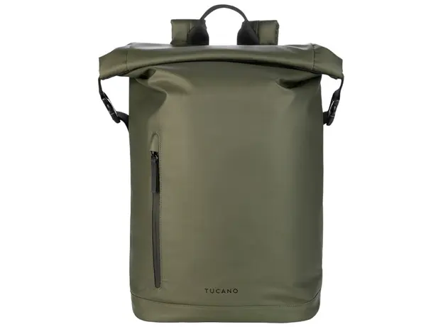 ნოუთბუქის ჩანთა Tucano BKROL15-VM ROLLO, 15.6", Backpack, Green