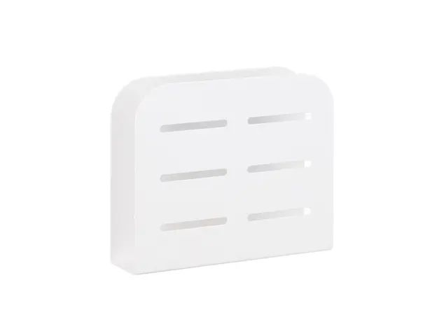 ხელსახოცის ჩასადები Ardesto Napkin holder Midori 15х4х12.5cm, metal, white, 2 image