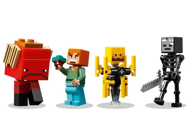 ლეგო LEGO Constructor Minecraft The Nether Lava Battle Set, 7 image