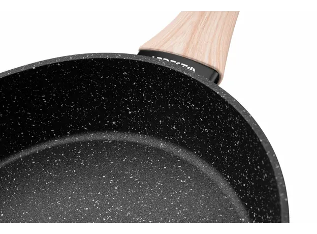ტაფა Ardesto Deep Fry pan Midori 28cm, aluminium, black, 6 image