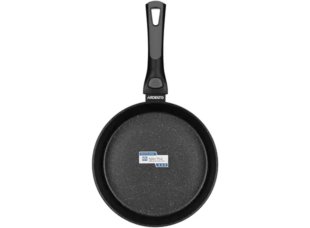 ტაფა Ardesto Deep Fry pan with removable handle Gemini Bari, 24cm, aluminium, black, 3 image