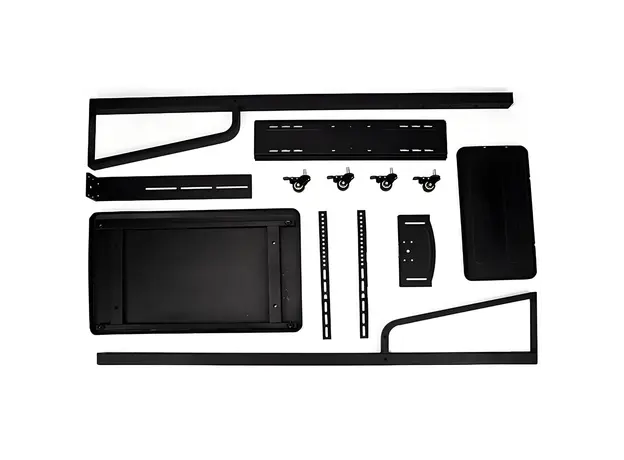 TV Mount Allscreen C1700, 40"-70", TV Mount With Roller, Black, 6 image