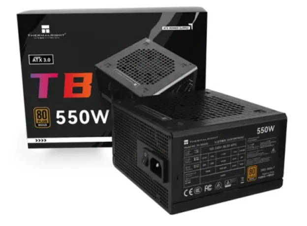 კვების ბლოკი THERMALRIGHT 550W 80 PLUS Bronze - TR-TB-550S, 2 image