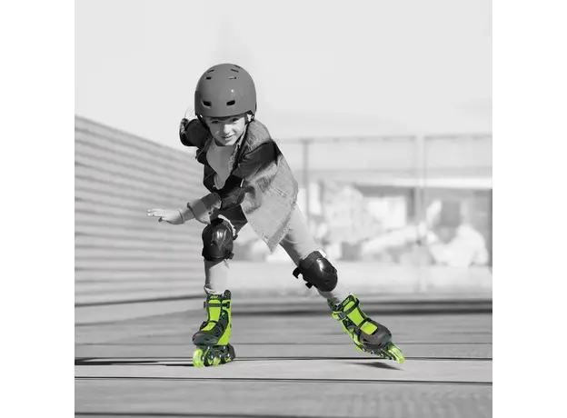 როლიკები Neon COMBO SKATES (SIZE 3-6) Green, 4 image