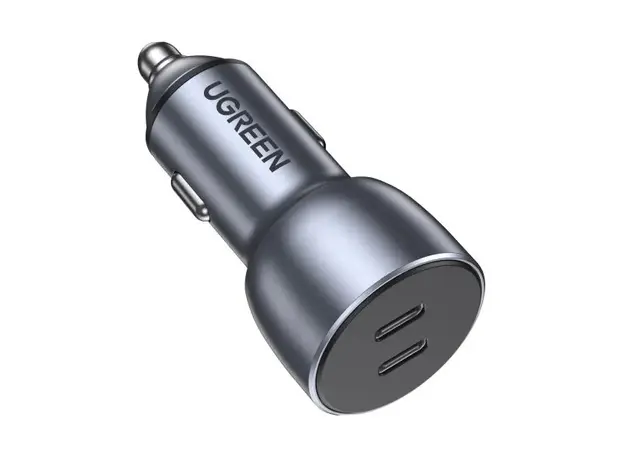 მანქანის დამტენი UGREEN CD213 (70594), 36W, Type-C, Fast Car Charger, Silver, 3 image