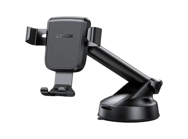 მობილურის დამჭერი UGREEN LP200 (60990B), Gravity Phone Holder With Suction Cup, Black