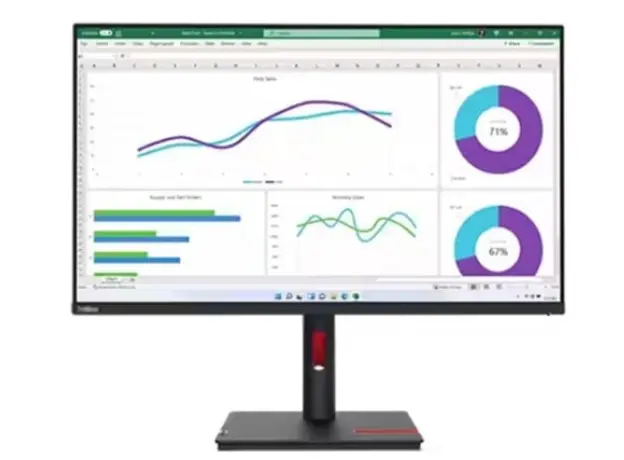 მონიტორი Lenovo ThinkVision T32h-30 Black