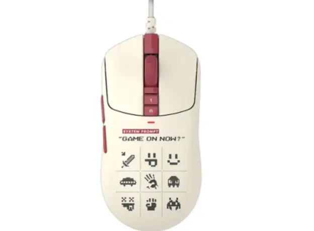 მაუსი A4Tech Bloody W72 Ultra Lightweight Gaming Mouse Pixels Red, 2 image