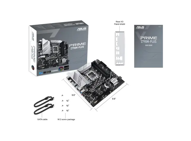 დედა დაფა Asus 90MB1E70-M1EAY0 PRIME Z790M-PLUS, LGA 1700, DDR5, 192GB, 5 image