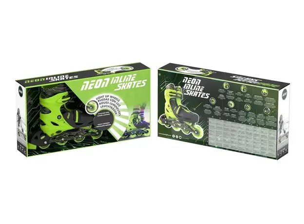 როლიკები Neon COMBO SKATES (SIZE 3-6) Green, 3 image