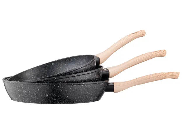 ტაფა Ardesto Deep Fry pan Midori 28cm, aluminium, black, 9 image