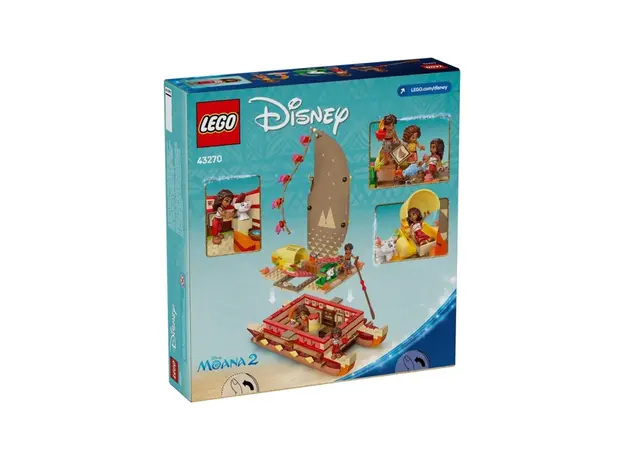 ლეგო LEGO Constructor Disney Princess Moana's Adventure Canoe, 6 image