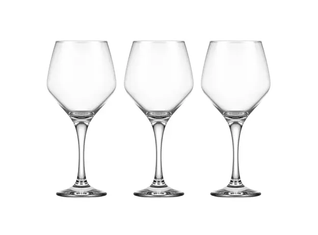ჭიქების ნაკრები Ardesto AR2644LWT Loreto, 440ml, 3pcs, Wine Glasses Set, Transparent, 3 image