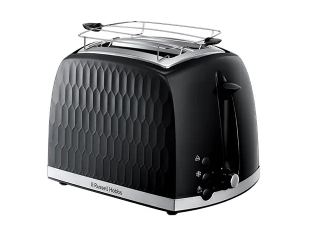 ტოსტერი Russell Hobbs 26061-56/RH Honeycomb 2S Toaster Black, 2 image