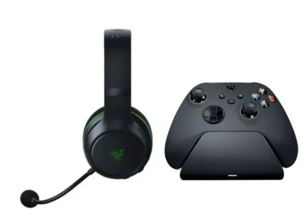 სათამაშო ნაკრები Razer Legendary Duo Bundle for Xbox: Kaira Wireless Headset and Quick Charging Stand - RZ82-03480100-B3M1, 3 image